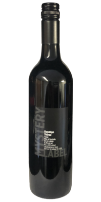 Mystery Label Cleanskin 2021 Bendigo Shiraz