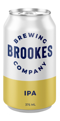 Brookes Brewing IPA cans x 24