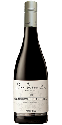 Sam Miranda 2018 Sangiovese Barbera